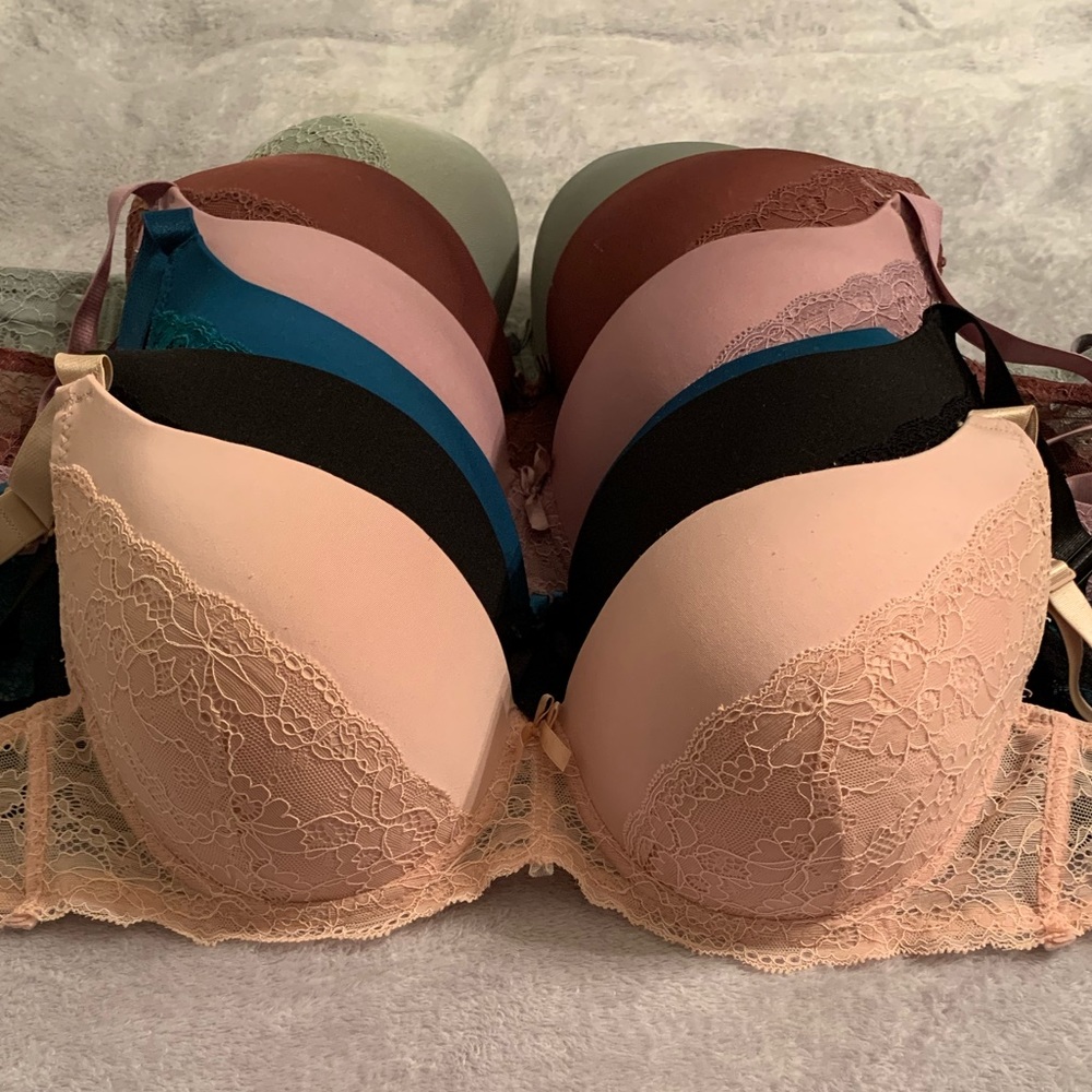 Sofra Lace Push Up Bras (6 pk)